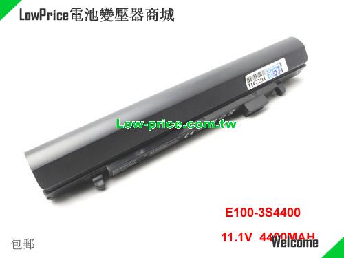 HASEE Q130 Battery 4400mAh 11.1V Black Li-ion