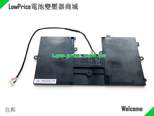 HASEE SQU1307 Battery 1400mAh, 21.46Wh  14.8V Black Li-Polymer