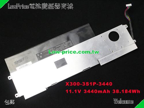 HASEE SSBS39 Battery 3440mAh 11.1V Black Li-ion