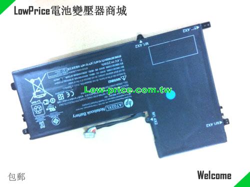 HP HSTNN-DB3U Battery 25.00Wh 7.4V Black Li-Polymer