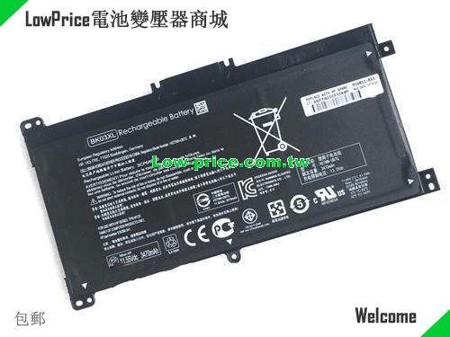 HP BK03XL Battery 3470mAh, 42.00Wh  11.55V Black Li-ion