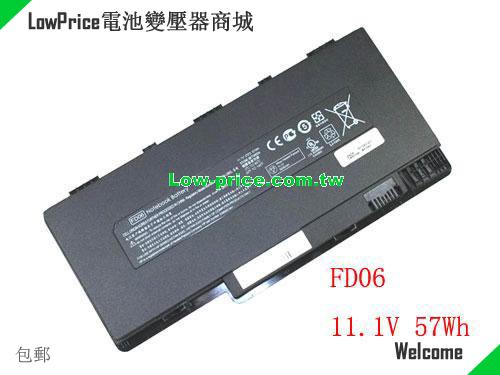 HP FD06 Battery 57.00Wh 11.1V Black Li-ion