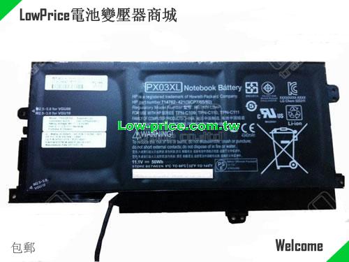 HP HSTNN-DB4P Battery 50.00Wh 11.1V Black Li-ion