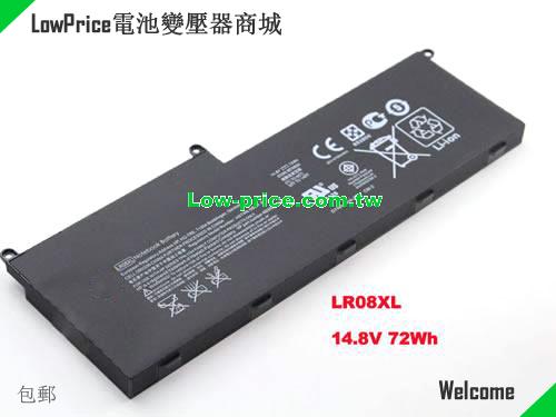 HP LR08XL Battery 72.00Wh 14.8V Black Li-ion