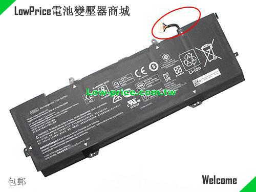 HP Spectre X360 15-CH011TX Battery 7280mAh, 84.08Wh  11.55V Black Li-Polymer