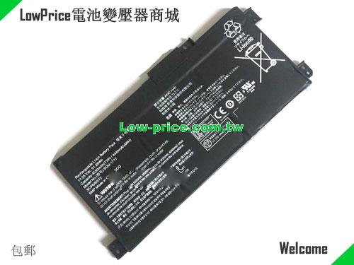 HASEE SQU1711 Battery 4550mAh, 51.28Wh  11.55V Black Li-Polymer