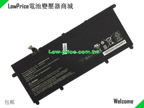 副廠/原廠 Hasee Squ-1721 電池 Rechargeable Li-ion 11.55v 57.06wh Squ1721 