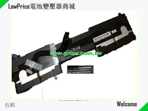 HASEE F14-03-4S1P2750-0 Battery 2750mAh, 40.70Wh  11.1V Black Li-Polymer
