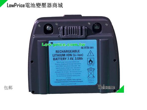 副廠/原廠 Rechargeable 46-0136-001 電池 适合 Itron Fc200, Itronix Q100 Q200 7.4v 3.0ah 