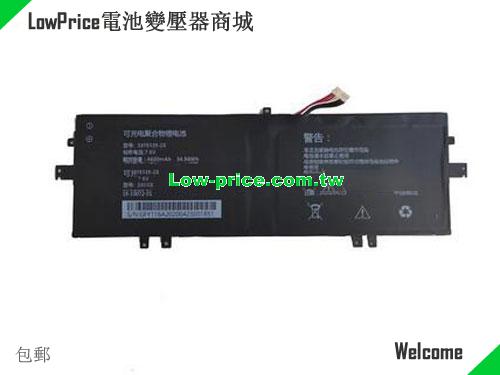 JUMPER 3376125-2S Battery 4600mAh, 34.96Wh  7.6V Black Li-Polymer