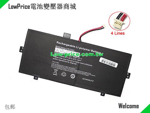 副廠/原廠 原廠 3791229c 電池 Tev-l2in1-116-1 Jumper Li-polymer 7.6v 4000mah