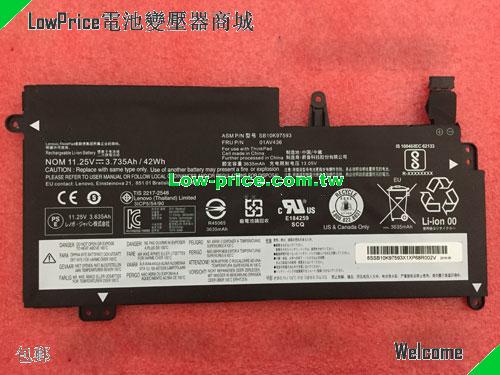 LENOVO SB10K97594 Battery 3735mAh, 42.00Wh  11.25V Black Li-Polymer