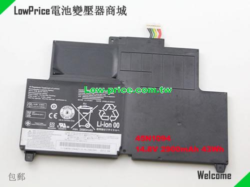 LENOVO 45N1095 Battery 2900mAh, 43.00Wh , 2.90Ah 14.8V Black Li-Polymer