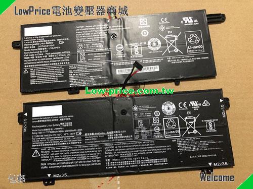 LENOVO Ideapad 720S-13IKB Battery 6268mAh, 46.00Wh  7.68V Black Li-Polymer