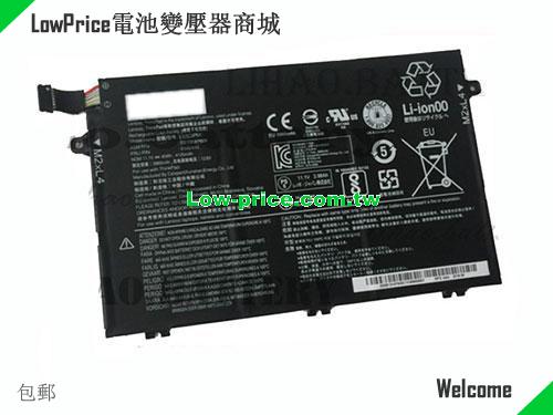 LENOVO ThinkPad E58520KV Battery 4120mAh, 45.00Wh  11.1V Black Li-Polymer