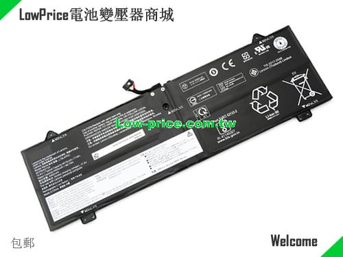 LENOVO ThinkBook 13s G2 ITL-20V9000QAU Battery 3627mAh, 56.00Wh  15.44V Black Li-Polymer