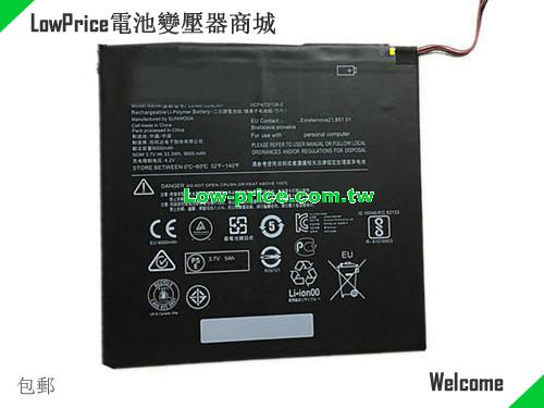 LENOVO 5B10L60476 Battery 9000mAh, 33.00Wh  3.7V Black Li-ion