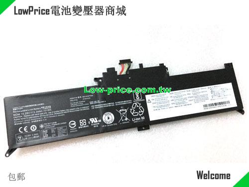LENOVO ThinkPad Yoga 370-20JH002LGE Battery 3340mAh, 51.00Wh  15.28V Black Li-ion