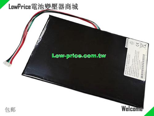 MITAC 300136309 Battery 4000mAh, 59.20Wh  14.8V Black Li-Polymer