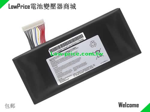 MSI BTY-L77 Battery 6600mAh, 73.00Wh  11.1V Black Li-ion