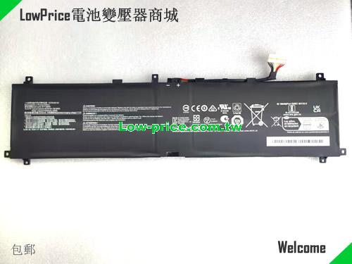 MSI 4ICP8/36/142 Battery 6578mAh, 99.99Wh  15.2V Black Li-Polymer