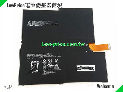 MICROSOFT MS011301-PLP22T02 Battery 5547mAh, 42.00Wh  7.6V Black Li-Polymer
