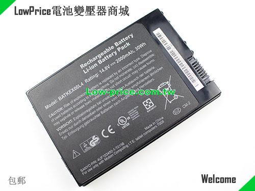 MOTION J3600 Battery 2000mAh 14.8V Black Li-ion
