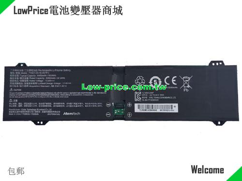 MECHREVO PHID1-00-18-4S1P-1 Battery 6450mAh, 99.80Wh  15.48V Black Li-Polymer