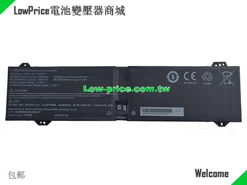 副廠/原廠 原廠 電池 Phid1-13-17-4s1p-0 适合 Mechrevo 筆電 15.48v 99.9wh 