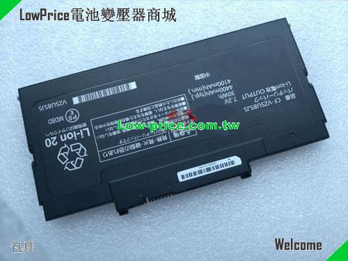 PANASONIC CFVZSU85JS Battery 4400mAh 7.2V Black Li-ion