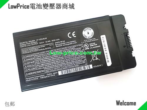 PANASONIC CF-VZSU0GJS Battery 3050mAh, 33.00Wh  10.8V Black Li-ion