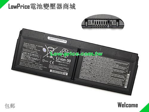 PANASONIC CF-VZSU1NJS Battery 5200mAh, 40.00Wh  7.6V Black Li-Polymer