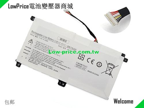 SAMSUNG NT501R5L-L2D/C Battery 3780mAh, 43.00Wh  11.4V White Li-ion