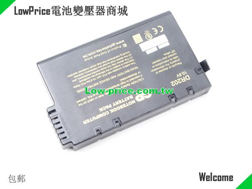 CLEVO 82H Battery 6600mAh 10.8V Black Li-ion