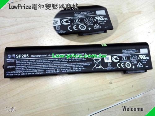 副廠/原廠 Smp Sp205 Sp206 3icr19/65-2 電池 11.34v 64wh 5700mah 
