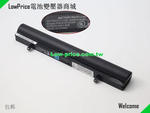 SMP 916T2047F Battery 2200mAh 11.1V Black Li-ion