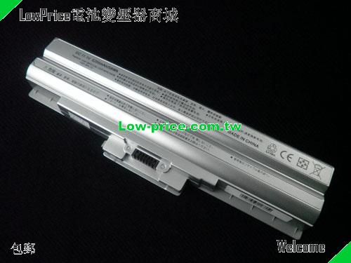 SONY VGP-BPS13/S Battery 5200mAh 11.1V Silver Li-ion