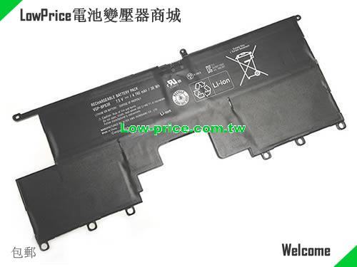 SONY SVP13218PW Battery 4740mAh, 36.00Wh  7.5V Black Li-ion
