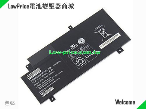 SONY VGP-BPS34 Battery 3650mAh, 41.00Wh  11.1V Black Li-ion