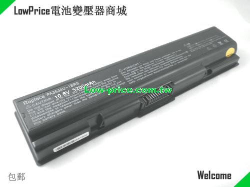 TOSHIBA PA3533U-1BRS Battery 5200mAh 10.8V Black Li-ion