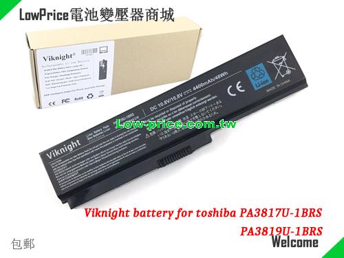 TOSHIBA PABAS228 Battery 4400mAh 10.8V Black Li-ion