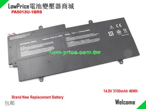 TOSHIBA PT235A-03204X Battery 3100mAh, 47.00Wh  14.8V Black Li-Polymer