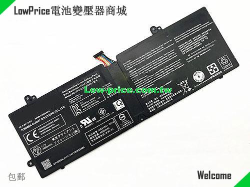 TOSHIBA PA5325U-1BRS Battery 4680mAh, 36.00Wh  8.8V Black Li-Polymer