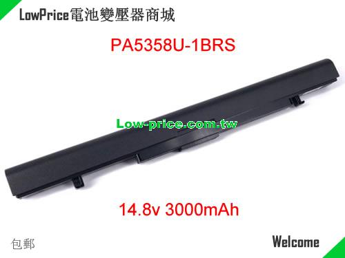 TOSHIBA DYNABOOK T6 Battery 3000mAh, 48.00Wh  14.8V Black Li-ion