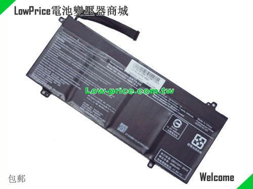 TOSHIBA PA5368U Battery 2480mAh, 38.10Wh  15.4V Black Li-Polymer