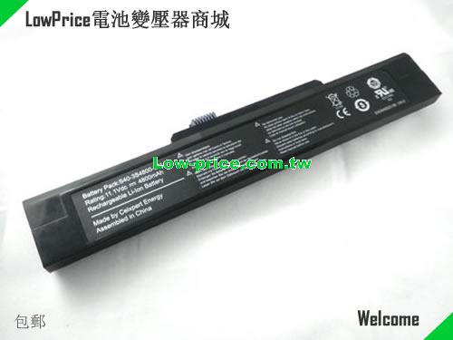 UNIWILL S40-4S4400-S1S5 Battery 4400mAh 11.1V Black Li-ion