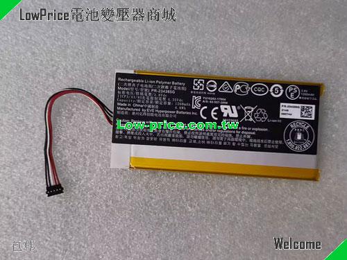 WACOM CTL4100 Battery 1260mAh, 4.80Wh  3.8V Black Li-Polymer