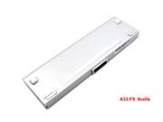 9 Cells White A32-f9 電池 适合  Asus F9dc F9e F9f F9g F9j F9s F9sg Series 筆電