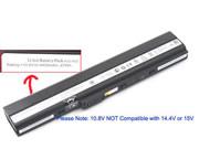 New Asus A31-k52 A32-k52 A41-k52 Series 電池 适合 Asus K52jb K52jc K52je K52jk 筆電 10.8v 6 Cells