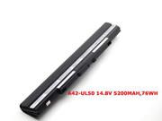 New 原廠 電池 适合 Asus Ul30vt-x1k Ul50vt-a1 Ul80vt A42-ul30 A42-ul50 A42-ul80 14.8v 5200mah